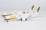 NG Models Gulf Air Boeing 787-9 Dreamliner A9C-FG (1976 retro cs, "70 Years" sticker) 1/400 Aircraft Scale Model