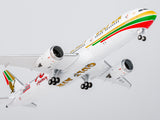NG Models Gulf Air Boeing 787-9 Dreamliner A9C-FG (1976 retro cs, "70 Years" sticker) 1/400 Aircraft Scale Model