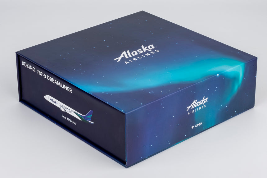 NG Models Alaska Airlines Boeing 787-9 Dreamliner N784HA (new colors) (Ultimate) 1/400 Aircraft Scale Model