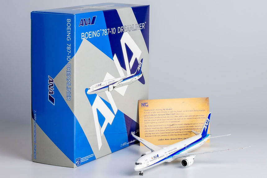 NG Models All Nippon Airways (ANA) Boeing B787-10 Dreamliner JA981A 1/400 Scale