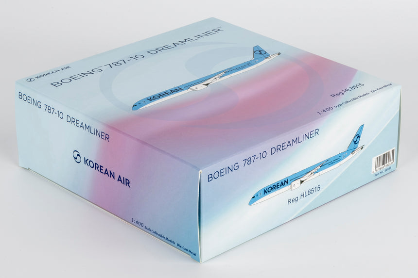 NG Models Korean Air 2025's livery Boeing 787-10 Dreamliner HL8515 1/400 Scale