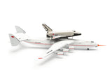 Herpa Antonov AN-225 Mriya & RKK Energiya Buran Space Orbiter Set with Sensor - CCCP-480182 1/400 Aircraft Scale Model