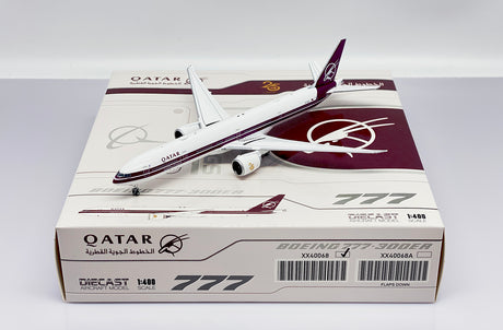 JC Wings Qatar Airways Boeing 777-300ER (A7-BAC) 1/400 Aircraft Scale Model