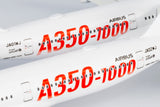 NG Models Japan Airlines (JAL) (Red "A350-1000" Titles) Airbus A350-1000 JA02WJ 1/400 Scale