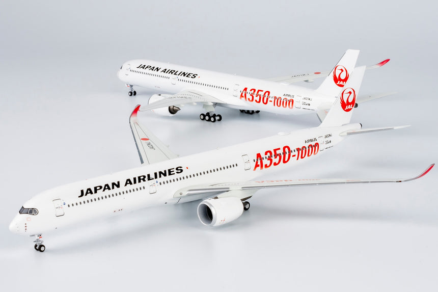 NG Models Japan Airlines (JAL) (Red "A350-1000" Titles) Airbus A350-1000 JA02WJ 1/400 Scale