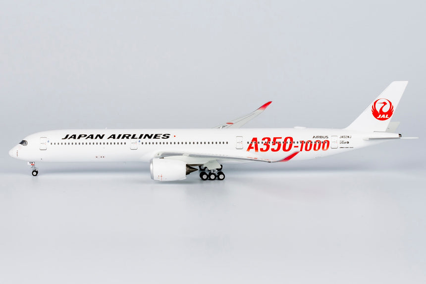 NG Models Japan Airlines (JAL) (Red "A350-1000" Titles) Airbus A350-1000 JA02WJ 1/400 Scale