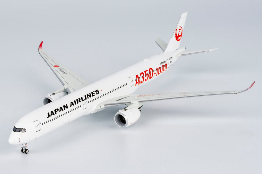 NG Models Japan Airlines (JAL) (Red "A350-1000" Titles) Airbus A350-1000 JA02WJ 1/400 Scale