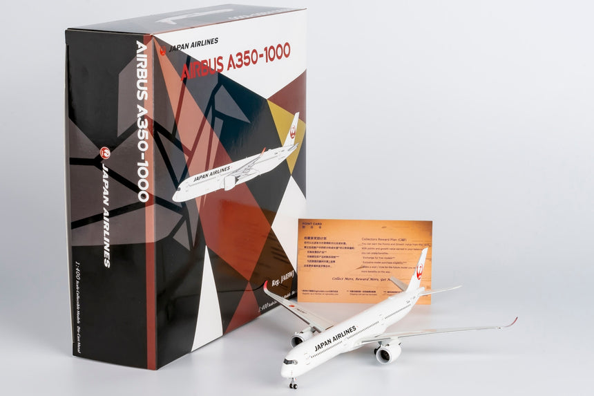 NG Models Japan Airlines (JAL) Airbus A350-1000 JA03WJ 1/400 Scale