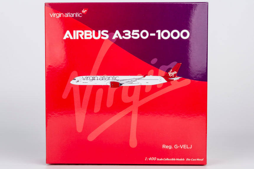 NG Models Virgin Atlantic Airways named "Bennie Jet" Airbus A350-1000 G-VELJ 1/400 Aircraft Scale Model