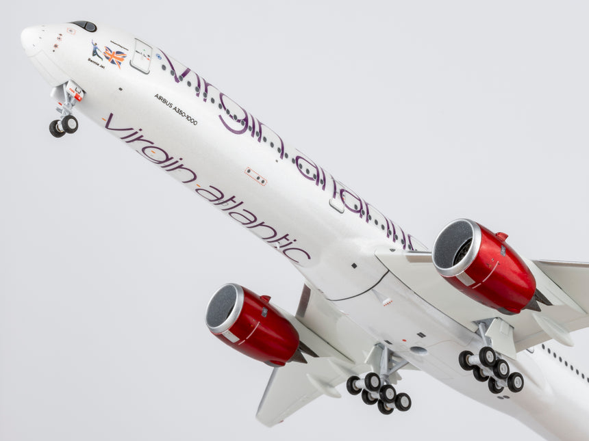 NG Models Virgin Atlantic Airways named "Bennie Jet" Airbus A350-1000 G-VELJ 1/400 Aircraft Scale Model