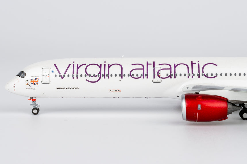 NG Models Virgin Atlantic Airways named "Queen Of Hearts" Airbus A350-1000 G-VJAM 1/400 Aircraft Scale Model