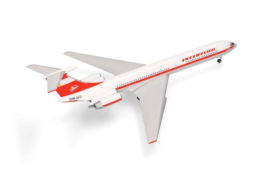 Herpa Interflug Ilyushin IL-62M 1/200 Scale