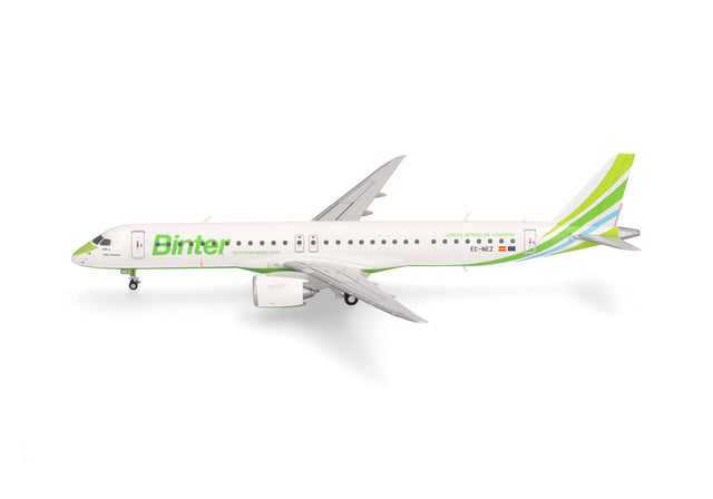 Herpa Binter Canarias Embraer E195-E2 - “Islas Canarias” - EC-NEZ 1/200 Aircraft Scale Model