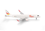 Herpa German Airways Embraer E190 "Herpa 75 Years" 1/200 Aircraft Scale Model