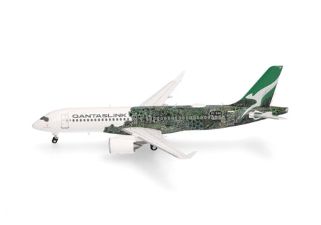 Herpa QantasLink Airbus A220-300 - Flying Art Series / Minyma Kutjara Tjukurpa 1/200 Aircraft Scale Model