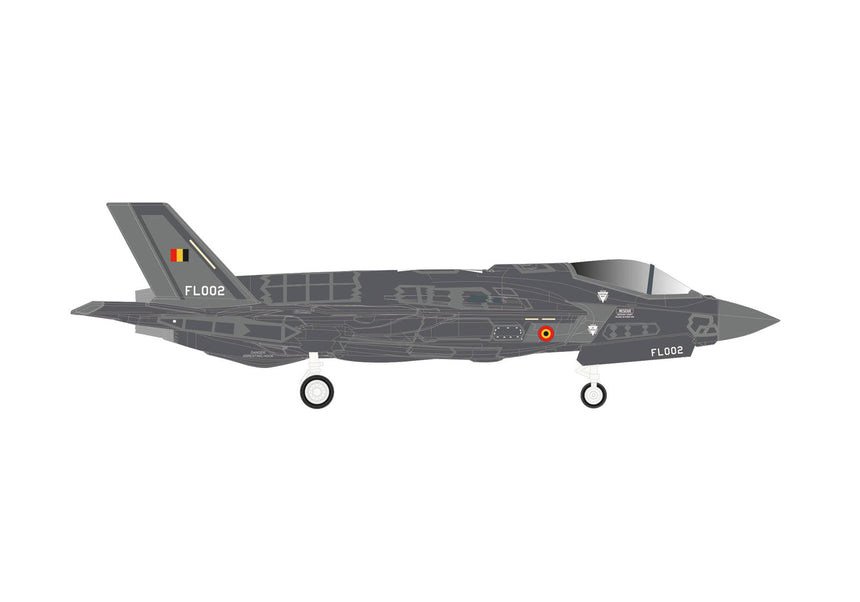 Herpa Belgian Air Component Lockheed Martin F-35A Lightning II - 312th Fighter Squadron, Luke Air Base 1/200 Scale