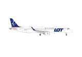 Herpa LOT Polish Airlines Embraer E195 1/200 Aircraft Scale Model