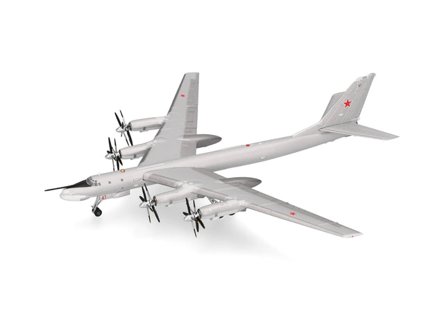 Herpa Soviet Air Forces Tupolev TU-95MS - 1226th Heavy Bomber Aviation Regiment, Chagan Air Base, Kazakh SSR 1/200 Aircraft Scale Model