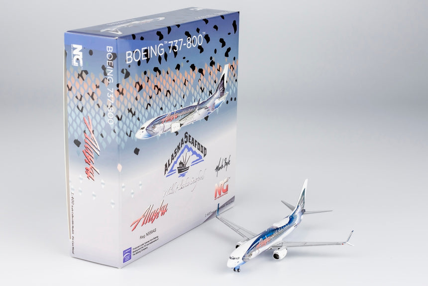 NG Models Alaska Airlines Boeing 737-800/w N559AS Salmon Thirty Salmon II 1/400