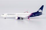 NG Models Aeromexico (New Paint with Scimitar Winglets) Boeing 737-800/w N957AM 1/400 Aircraft Scale Model