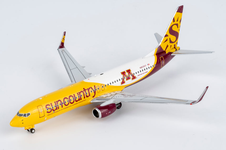 NG Models Sun Country Airlines "New Golden Gophers" livery Boeing 737-800/w N809SY 1/400 Scale