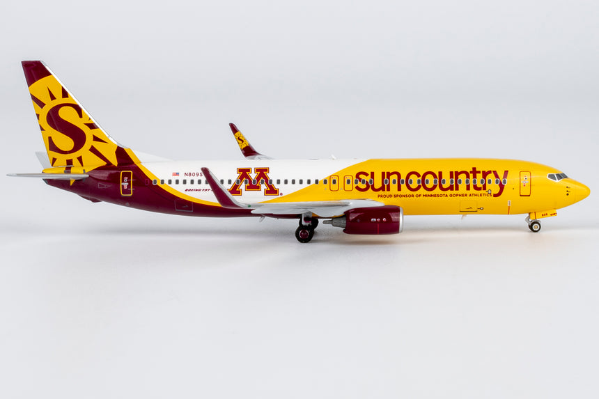 NG Models Sun Country Airlines "New Golden Gophers" livery Boeing 737-800/w N809SY 1/400 Scale