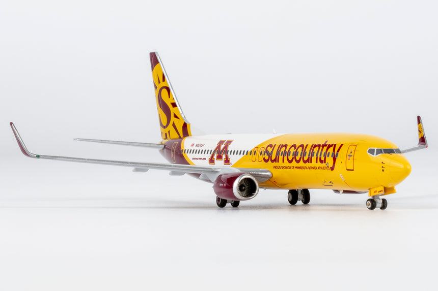 NG Models Sun Country Airlines "New Golden Gophers" livery Boeing 737-800/w N809SY 1/400 Scale