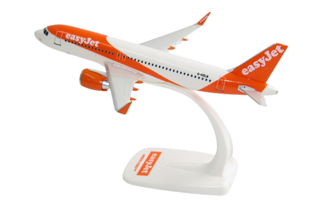 EasyJet Airbus A320Neo Snap-fit Model Plane 1/200 Aircraft Scale Model