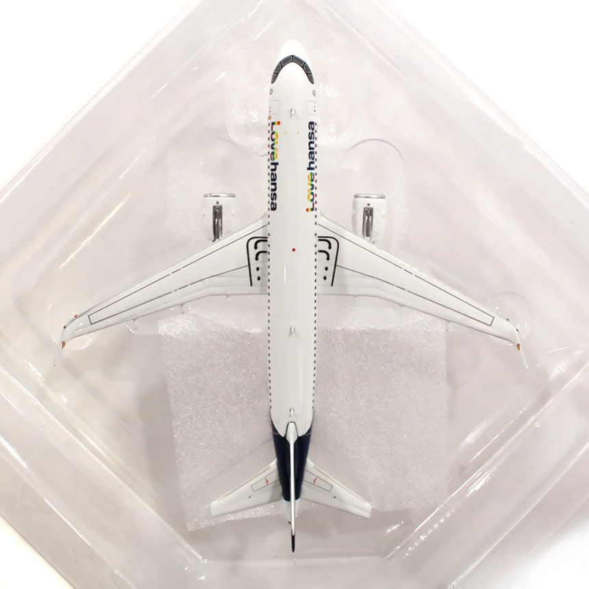 Phoenix Lufthansa Airbus A320Neo Lovehansa D-AINY 1/400 Aircraft Scale Model