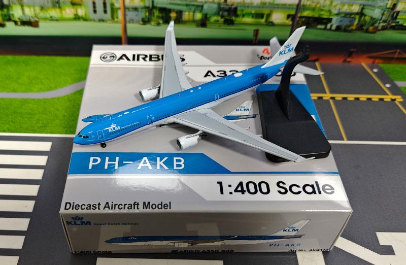 Aviation400 KLM Royal Dutch Airlines Airbus A330-303 PH-AKB 1/400 Aircraft Scale Model