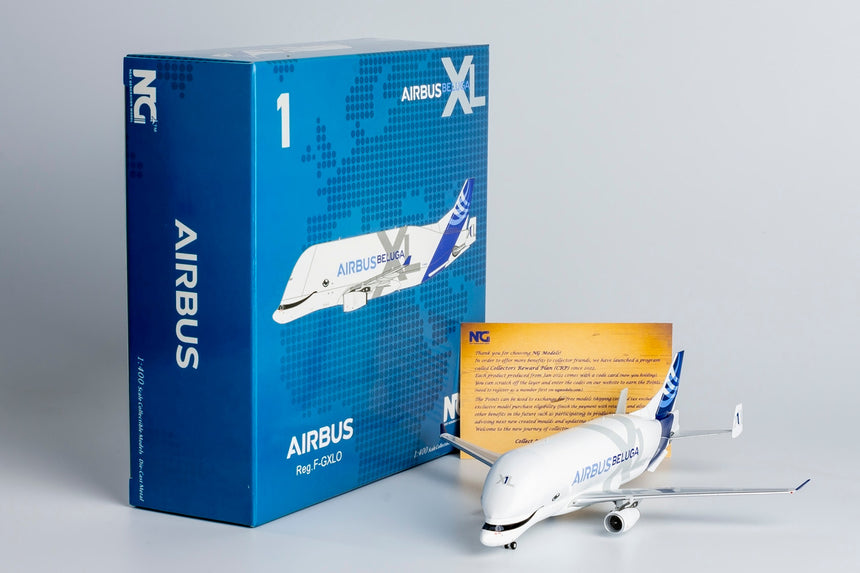 NG Models Airbus Transport International Airbus A330-743L Beluga X F-GXLG #1 1/400 Scale