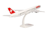 Herpa Snap-Fit Swiss International Air Lines Boeing 777-300ER 1/200 Aircraft Scale Model