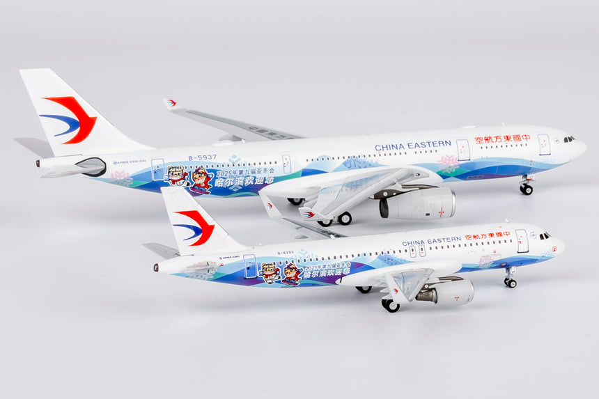 NG Models China Eastern Airlines “Harbin 2025 Asian Winter Games” (Special Paints) Airbus A320-200 B-8393 1/400 Aircraft Scale Model