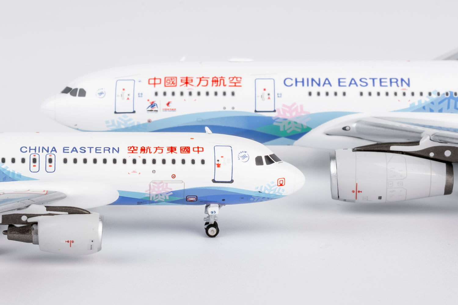 NG Models China Eastern Airlines “Harbin 2025 Asian Winter Games” (Special Paints) Airbus A320-200 B-8393 1/400 Aircraft Scale Model