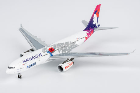 NG Models Hawaiian Airlines Airbus A330-200 N378HA 1/400 Aircraft Scale Model
