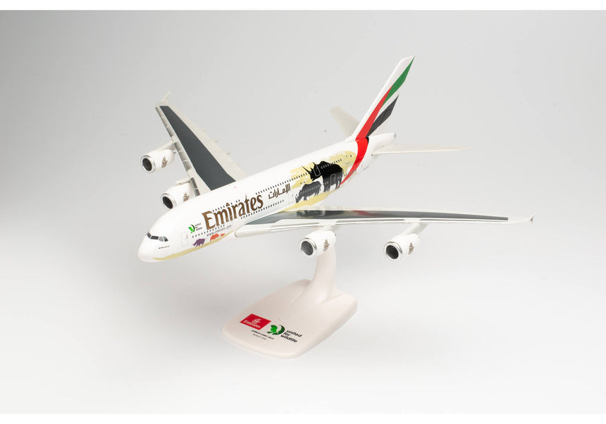 Herpa Emirates Airbus A380 "United for Wildlife" (No.2) 1/250 Scale