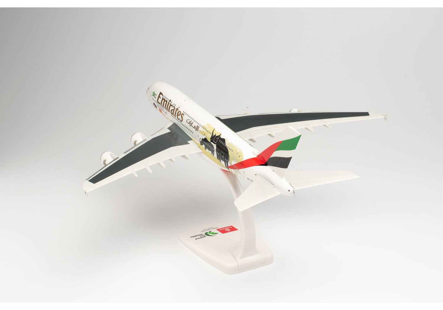 Herpa Emirates Airbus A380 "United for Wildlife" (No.2) 1/250 Scale