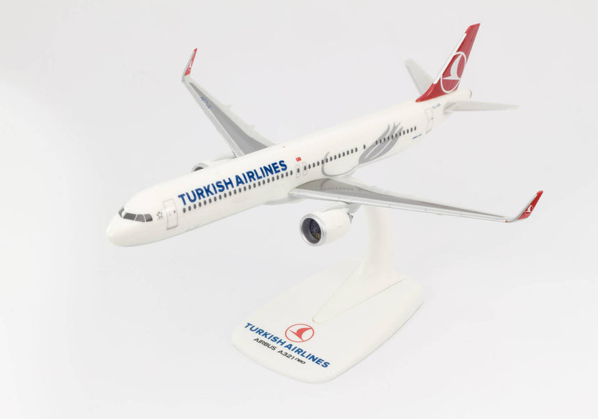 Herpa Turkish Airlines Airbus A321neo TC-LSA 1/200 Scale