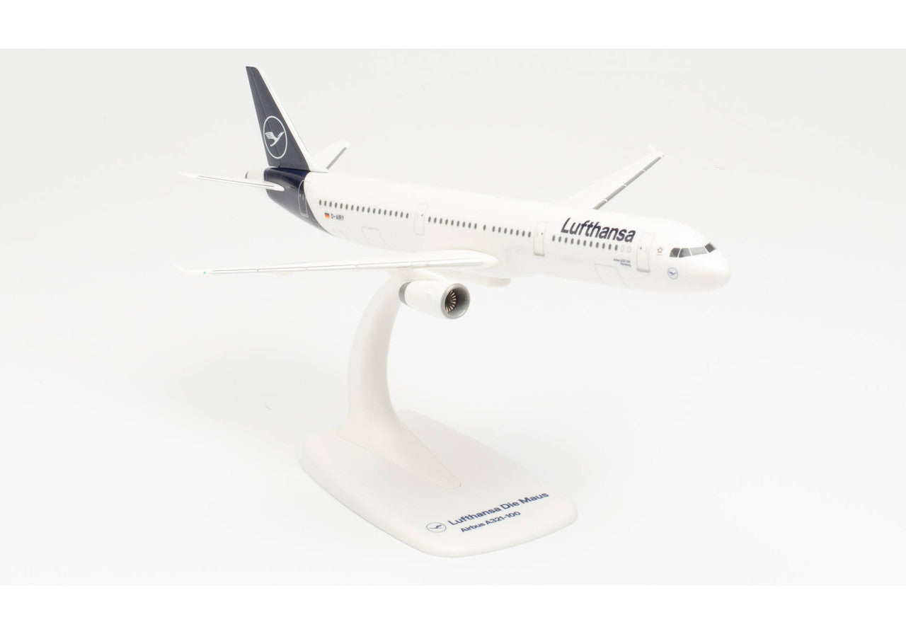 Herpa Lufthansa Airbus A321 "Die Maus" D-AIRY 1/200 Scale