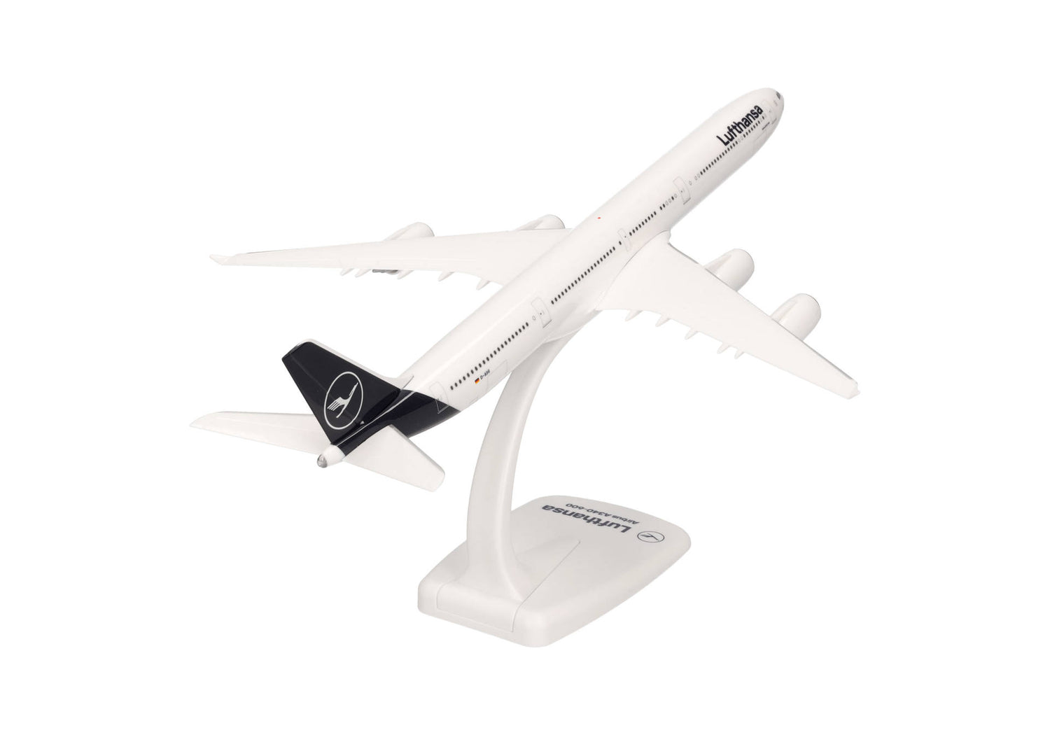 Herpa Snapfit Lufthansa Airbus A340-600 1/250 Aircraft Scale Model