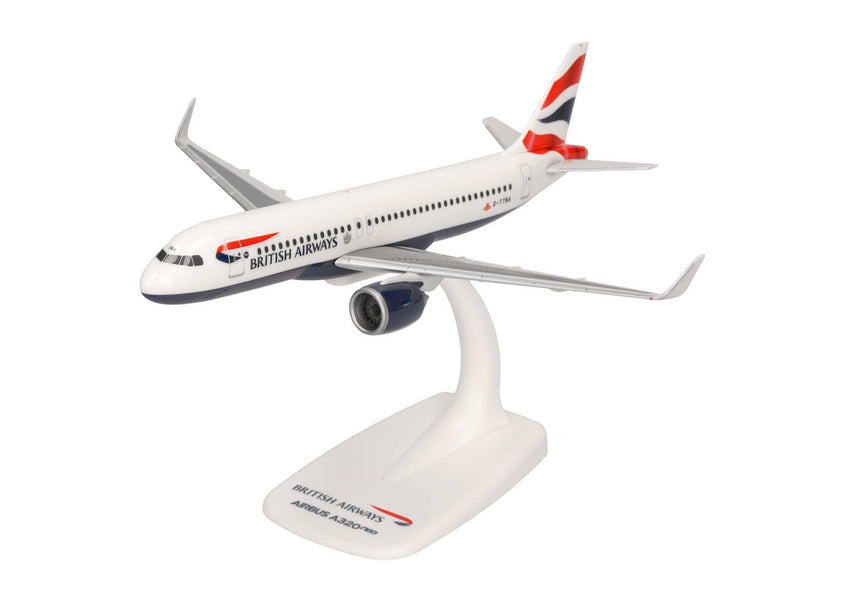 Herpa British Airways Airbus A320neo – G-TTNA 1/200 Scale