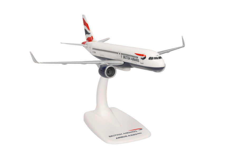 Herpa British Airways Airbus A320neo – G-TTNA 1/200 Scale