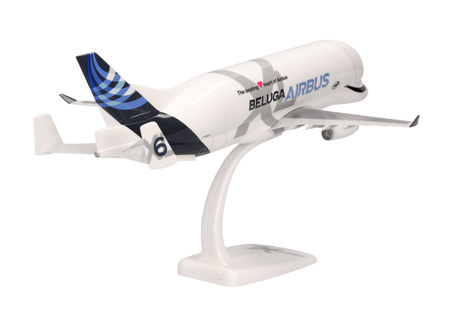 Herpa Snap Fit Airbus Industries BelugaXL - XL#6 - F-GXLO "XL#6" 1/200 Scale
