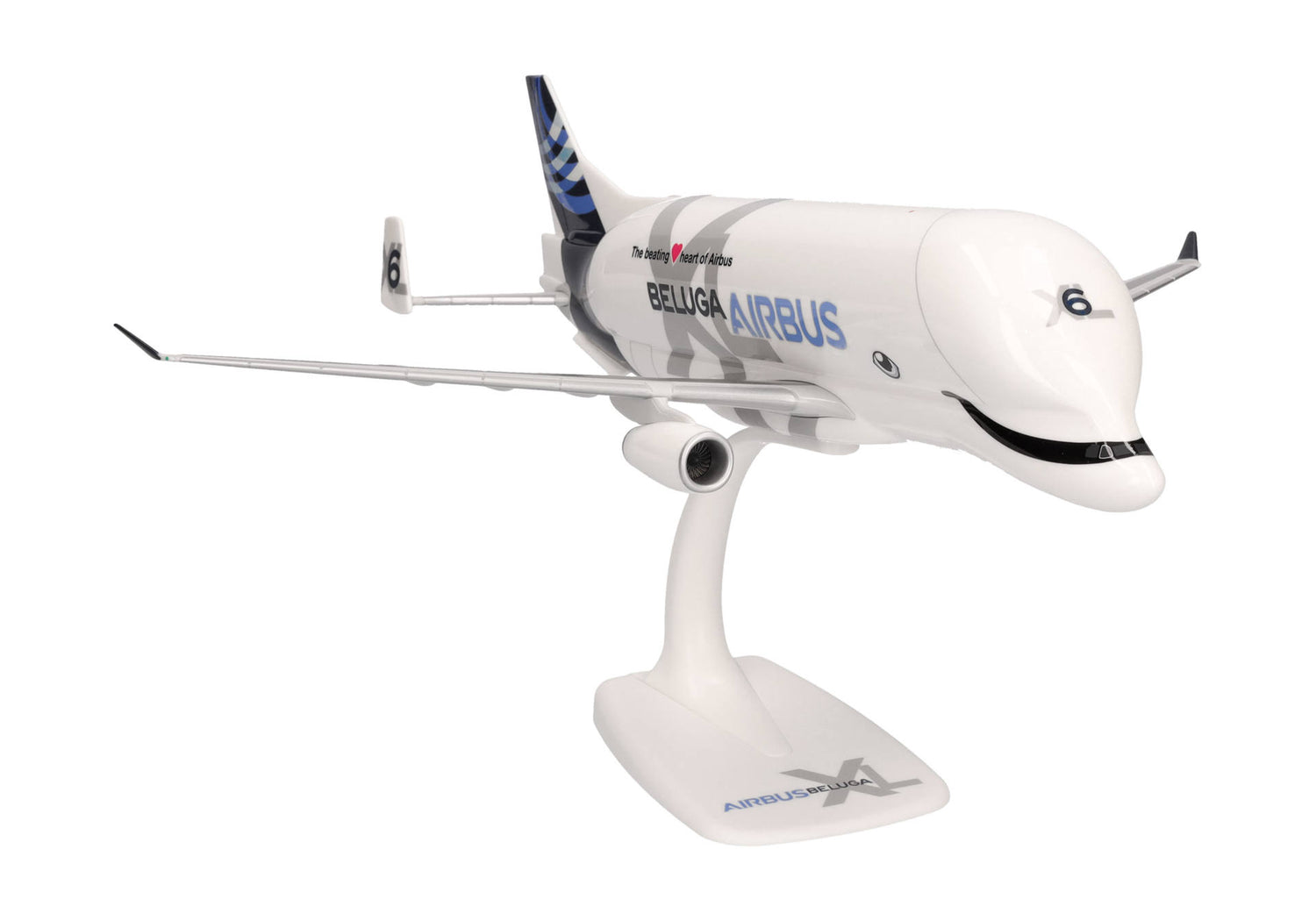 Herpa Snap Fit Airbus Industries BelugaXL - XL#6 - F-GXLO "XL#6" 1/200 Scale