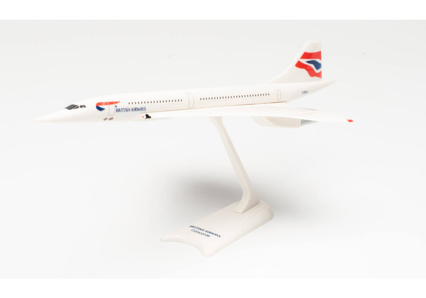 Herpa British Airways Aérospatiale-BAC Concorde – G-BOAC 1/250 Aircraft Scale Model