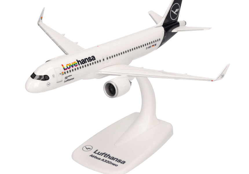 Herpa Lufthansa Airbus A320neo "Lovehansa" – D-AINY "Lingen" 1/200 613880