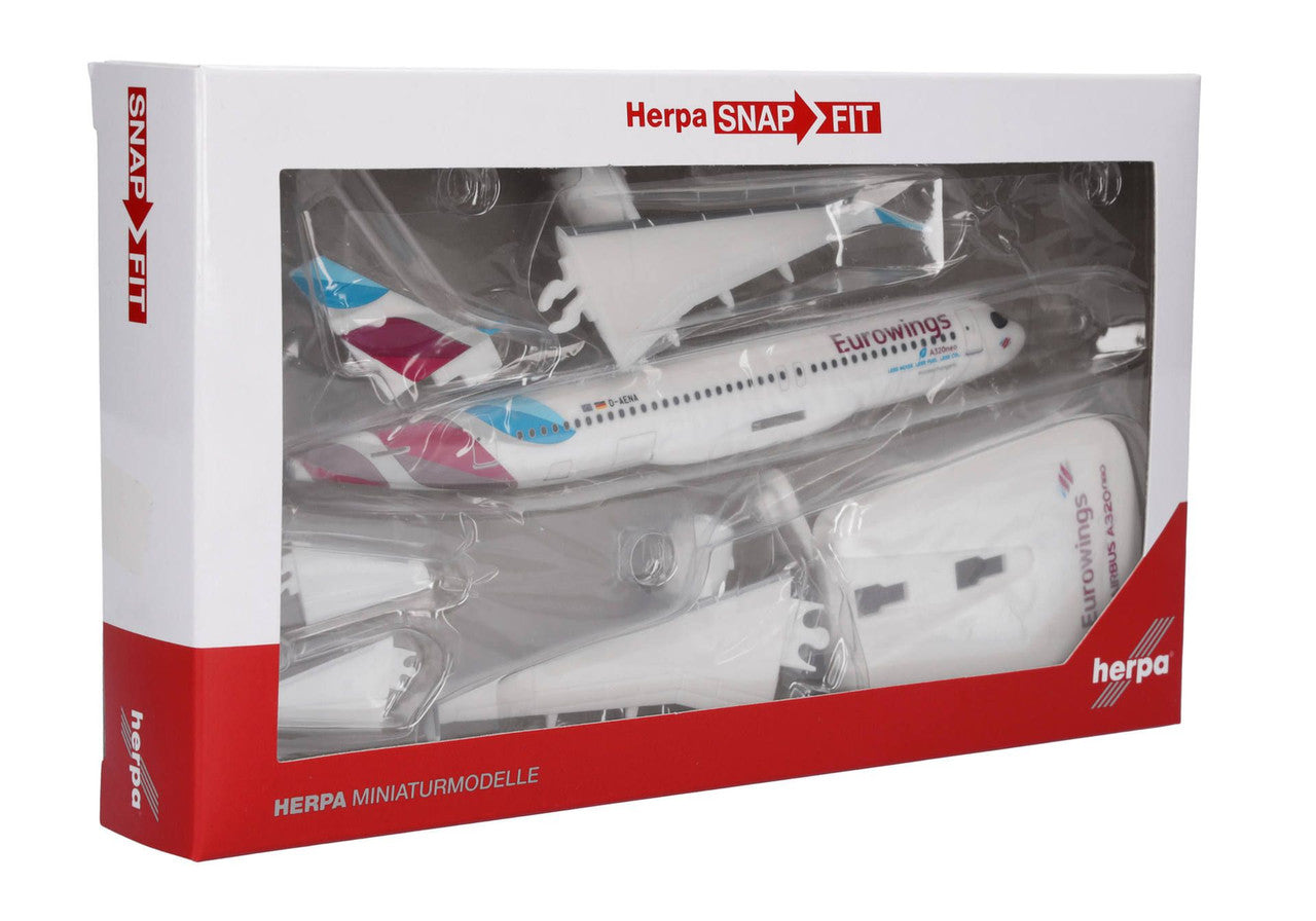 Herpa Eurowings Airbus A320neo - D-AENA 1/200 Aircraft Scale Model