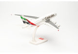 Herpa Emirates Airbus A380 - new 2023 Colors - A6-EOE 1/250 Aircraft Scale Model