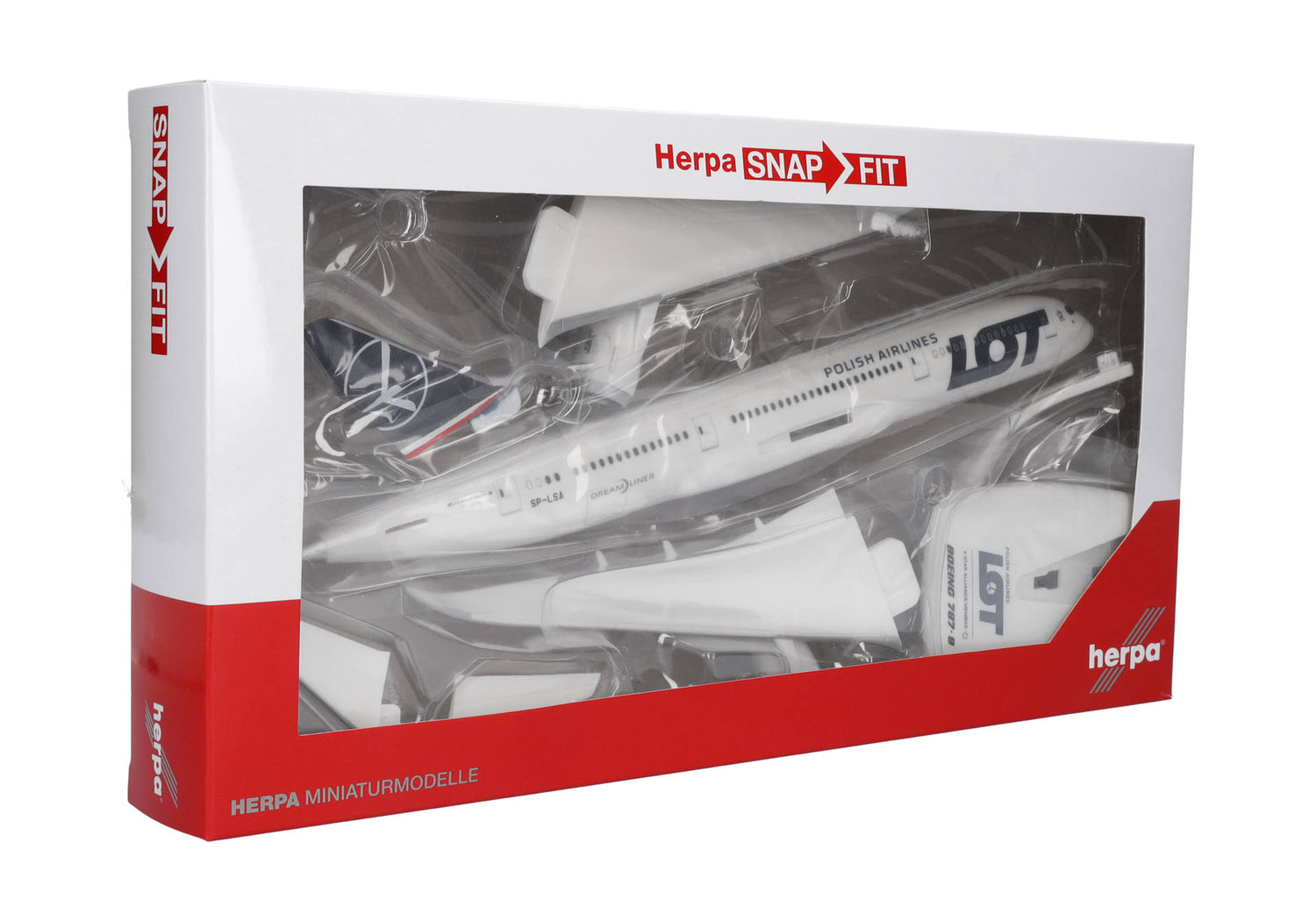 Herpa LOT Polish Airlines Boeing 787-9 Dreamliner 1/200 614108