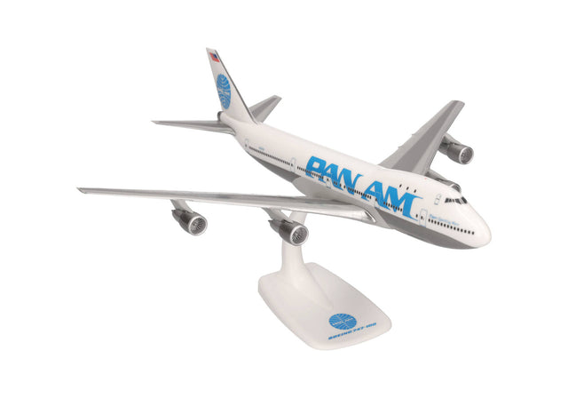 Herpa Pan Am Boeing 747-100 N741PA Snap-fit 1/250 Aircraft Scale Model